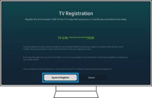 How to Register Your Samsung TV
